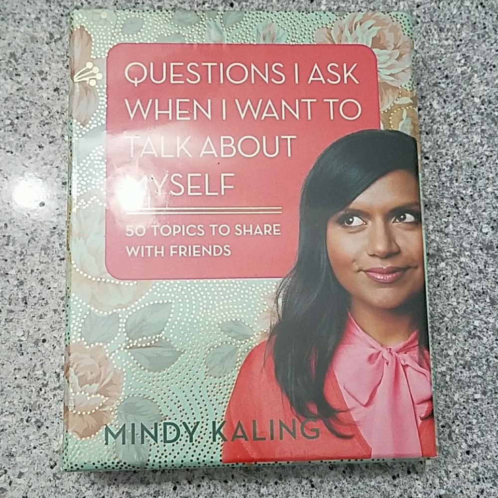 Mindy kaling conversation cards